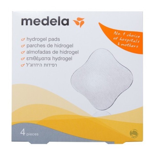 MEDELA PEZONERA PARCHES DE HIDROGEL 4 U