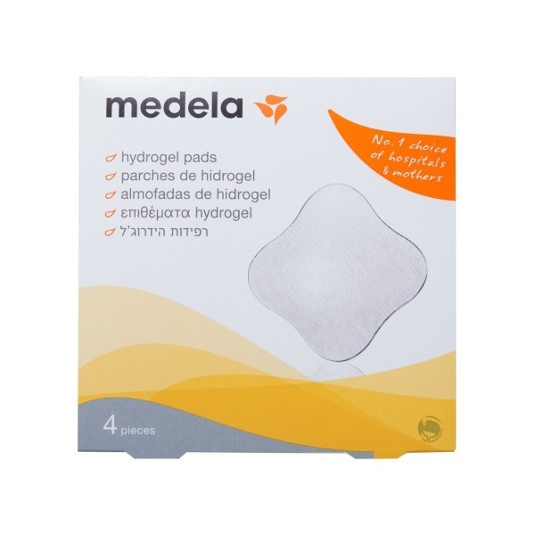 MEDELA PEZONERA PARCHES DE HIDROGEL 4 U