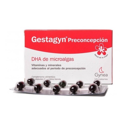 GESTAGYN PRECONCEPCION 30 CAPSULAS