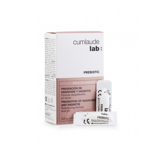 DERMOFARM CUMLAUDE PREBIOTIC 10 OVULOS .