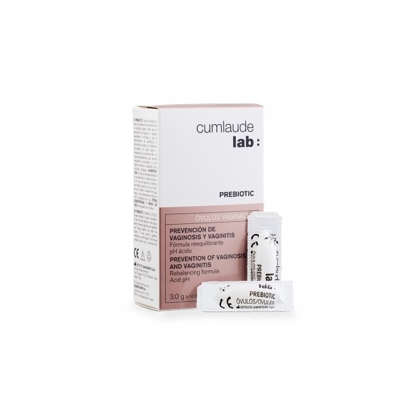 DERMOFARM CUMLAUDE PREBIOTIC 10 OVULOS .