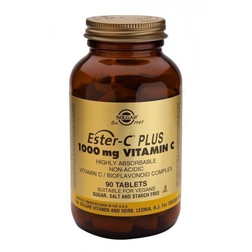 SOLGAR ESTER-C PLUS 1000MG 90 CMP
