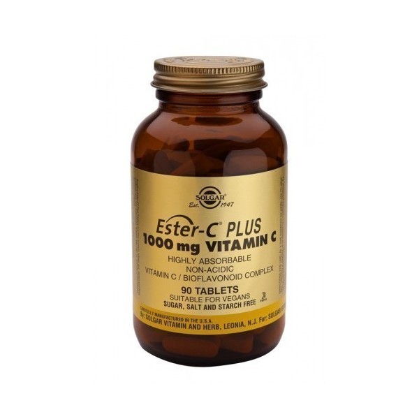 SOLGAR ESTER-C PLUS 1000MG 90 CMP