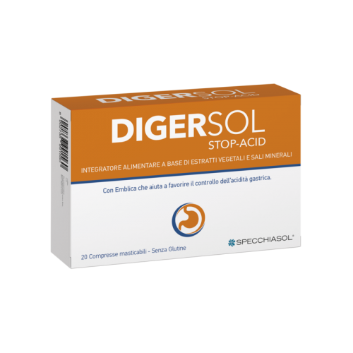SPECCHIASOL DIGERSOL STOP ACID SIN GLUTEN 20 COMP