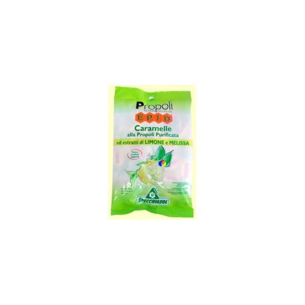 (BJ)198045 PECCHIASOL EPID BOLSA CARAMELOS PROPOLIS MELISA LIMON Y MENTA 67.2 GRS