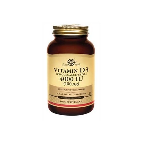 SOLGAR VIT D3 4000 IU 60 CAPS