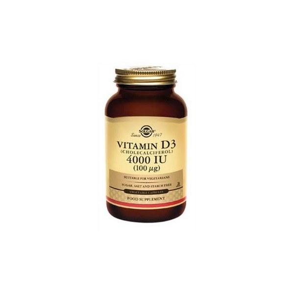 SOLGAR VIT D3 4000 IU 60 CAPS