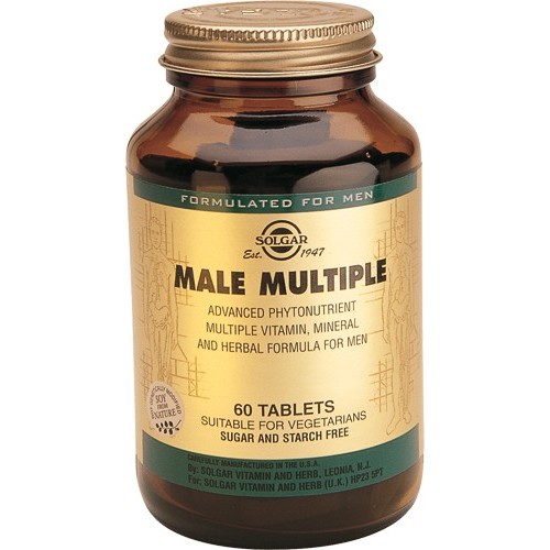 SOLGAR MALE MULTIPLE 60CMP