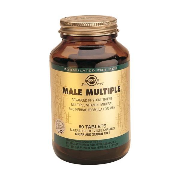 SOLGAR MALE MULTIPLE 60CMP