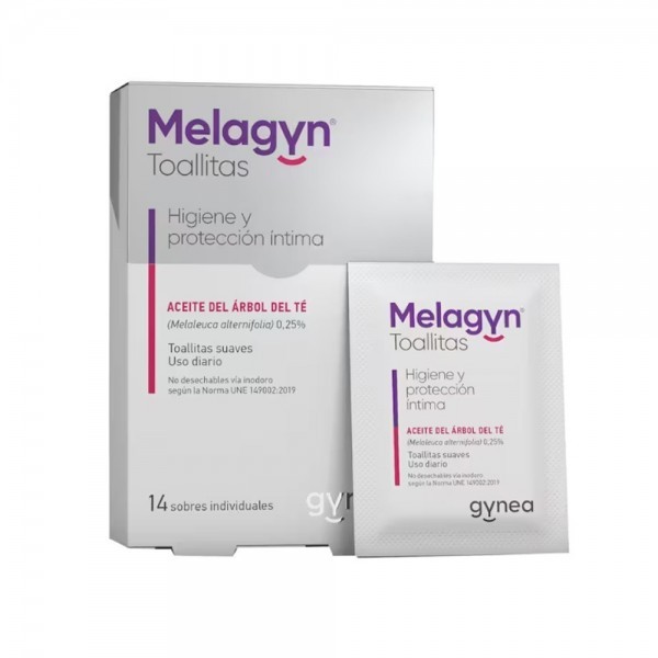 MELAGYN TOALLITAS 14 U SOBRES INDIVIDUALES