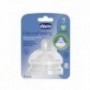 CHICCO TETINA SILICONA STEP UP 2 B ANCHA FLUJO R 2 M + 2 U