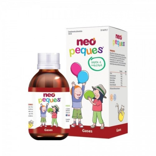 NEOVITAL NEO PEQUES GASES 1 ENVASE 150 ML SABOR MANZA