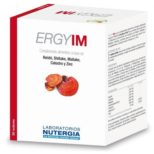 NUTERGIA ERGYIM (REISHI SHIITAKE MAITAKE) 60CAPS