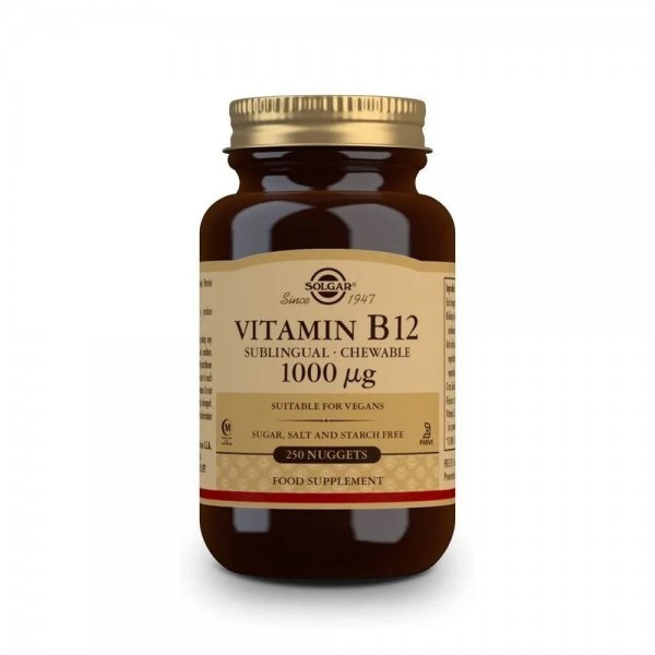 SOLGAR VITAMINA B12 1000 MCG 250 COMP MAST