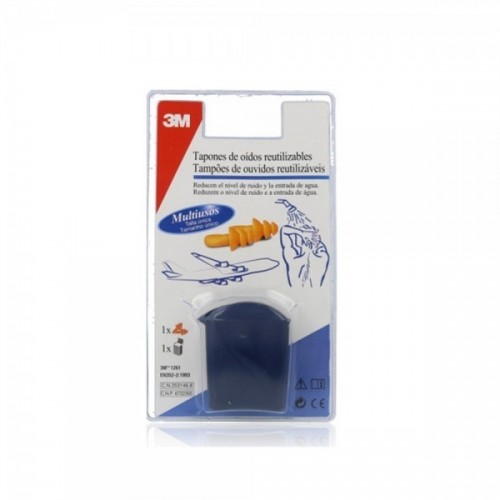 3M TAPONES OIDOS SILICONA 1PAR