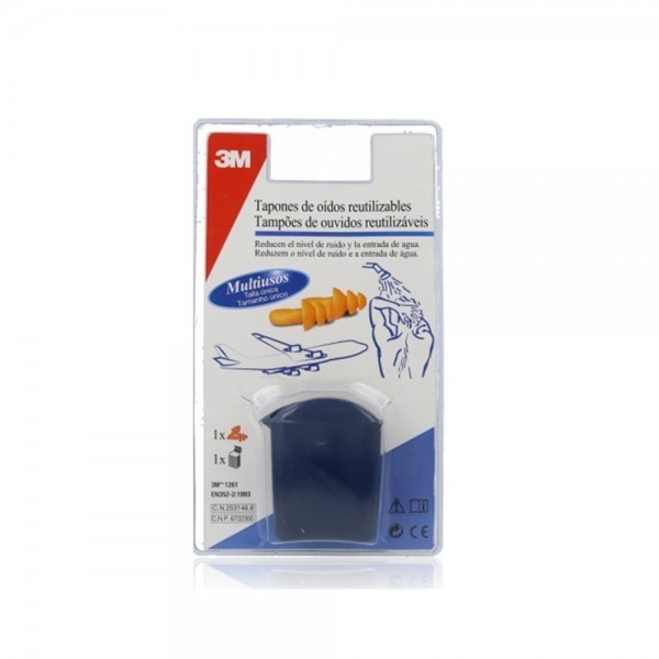 3M TAPONES OIDOS SILICONA 1PAR