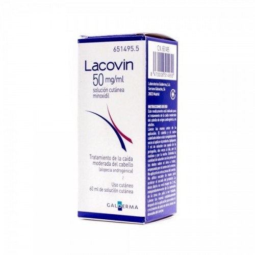 LACOVIN 50 MG/ML SOLUCION CUTANEA 1 FRASCO 60 ML