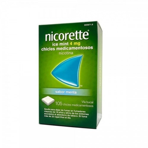 NICORETTE ICE MINT 4 MG 105 CHICLES