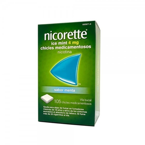 NICORETTE ICE MINT 4 MG 105 CHICLES