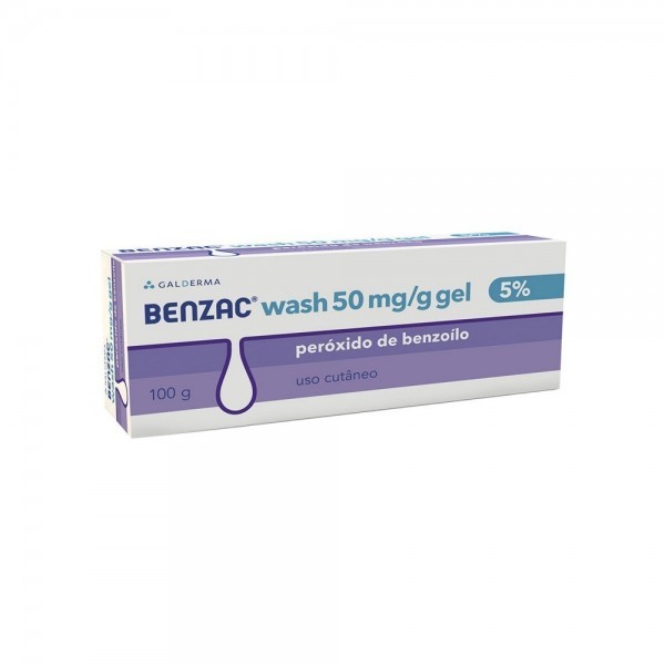 BENZAC WASH 50 MG/G GEL TOPICO 100 G