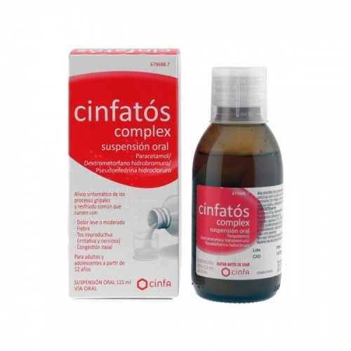 CINFATOS COMPLEX SUSPENSION ORAL 125 ML