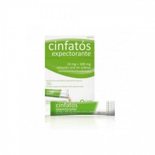 CINFATOS EXPECTORANTE 10/100 MG 18 SOBRES SOLUCION ORAL