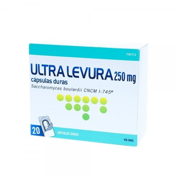 ULTRA-LEVURA 250 MG 20 CAPSULAS (BLISTER)