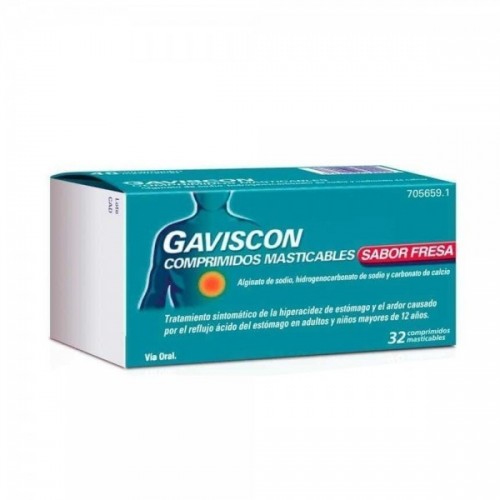 GAVISCON 24 COMP MASTICABLES FRESA (BLISTER)