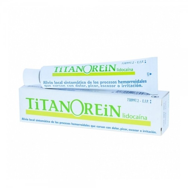 TITANOREIN LIDOCAINA CREMA RECTAL 20 G