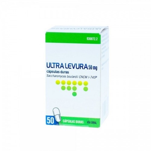 ULTRA-LEVURA 50 MG 50 CAPSULAS