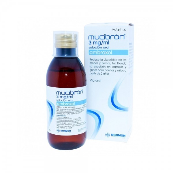 MUCIBRON 15 MG SOLU 200 ML   I