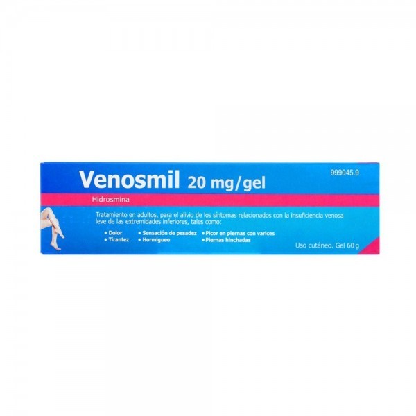 VENOSMIL 20 MG/G GEL TOPICO 60 G