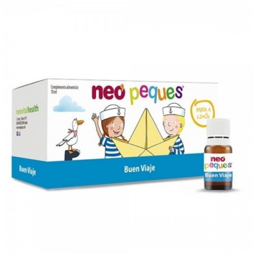 NEOVITAL NEO PEQUES BUEN VIAJE 7 VIALES 10 ML SABOR LIM
