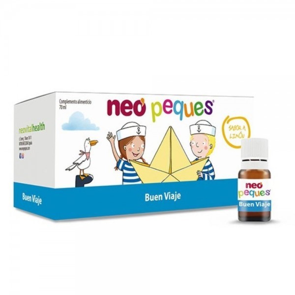 NEOVITAL NEO PEQUES BUEN VIAJE 7 VIALES 10 ML SABOR LIM