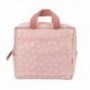 TUTET BOLSA TERMICA ACOLCHADA LEAVES PINK