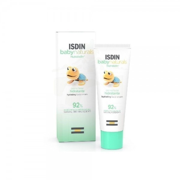 ISDIN BABY NATURALS NUTRAISDIN CREMA FACIAL HIDRATANTE DIARIA 1 ENVASE 50 ML .