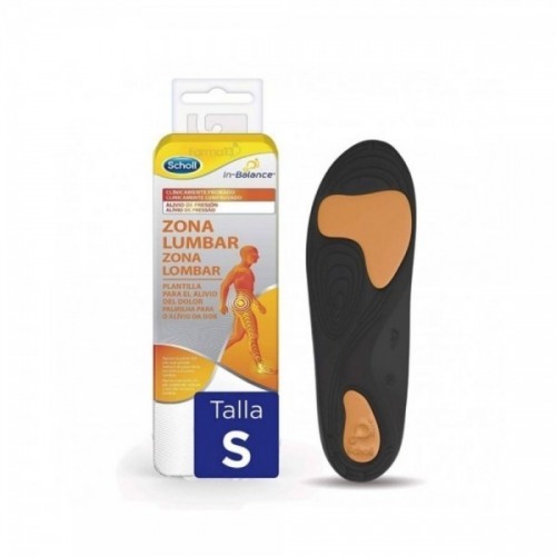 DR SCHOLL PLANTILLAS ZONA LUMBAR IN-BALANCE TALLA S 1 PAR .