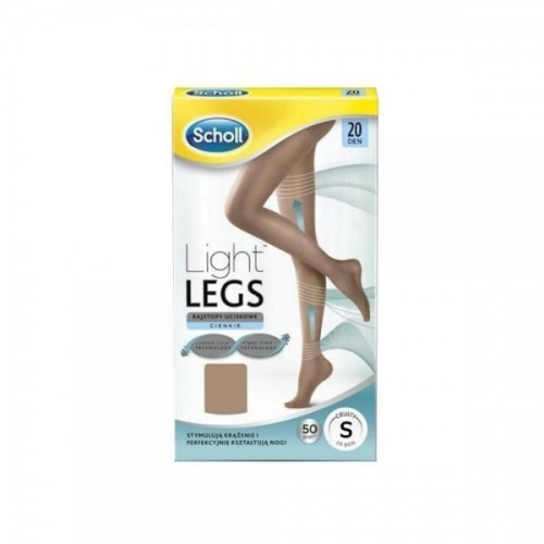 DR. SCHOLL LIGHT LEGS 20DEN TALLA S CARNE .