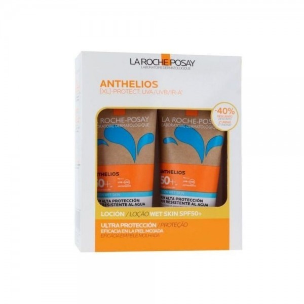 LA ROCHE POSAY ANTHELIOS LECHE 250 MLWET SKIN SPF-50+ ADULTO DUPLO 2ª 40%