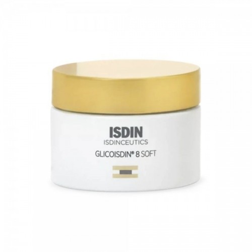 ISDINCEUTICS GLICOISDIN 8 SOFT CREMA FACIAL EFECTO PEELING 1 ENVASE 50 ML .