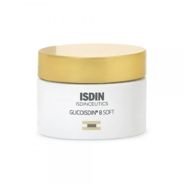 ISDINCEUTICS GLICOISDIN 8 SOFT CREMA FACIAL EFECTO PEELING 1 ENVASE 50 ML .