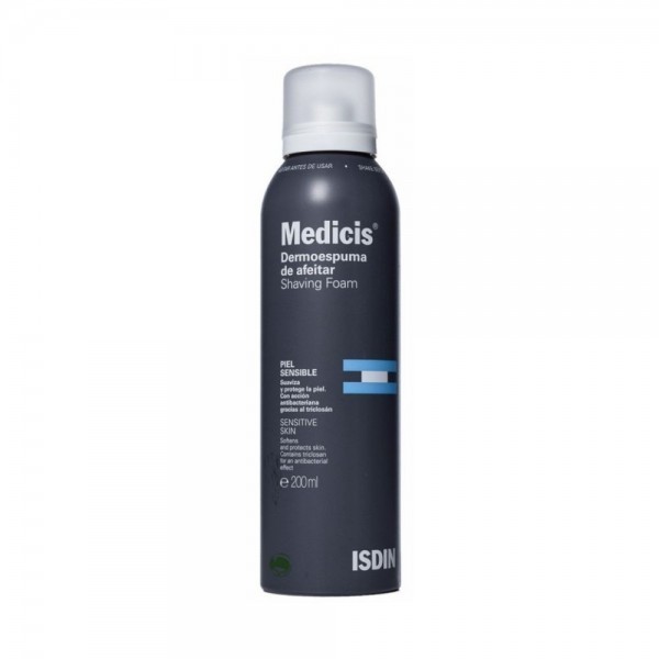 ISDIN MEDICIS DERMOESPUMA DE AFEITAR 1 ENVASE 200 ML