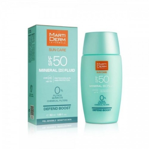 MARTIDERM SPF 50 MINERAL (D) FLUID 1 ENVASE 50 ML