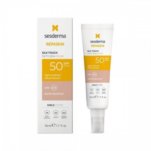 SESDERMA REPASKIN FOTOPROTECTOR SPF 50 TACTO SEDA COLOR 50 ML