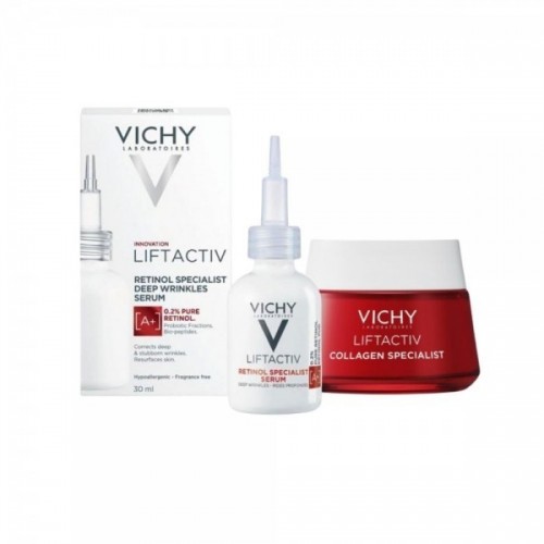 VICHY LIFACTIV SERUM RETINOL SPECIALIST 30 ML + COLLAGEN SPECIALIST 50ML