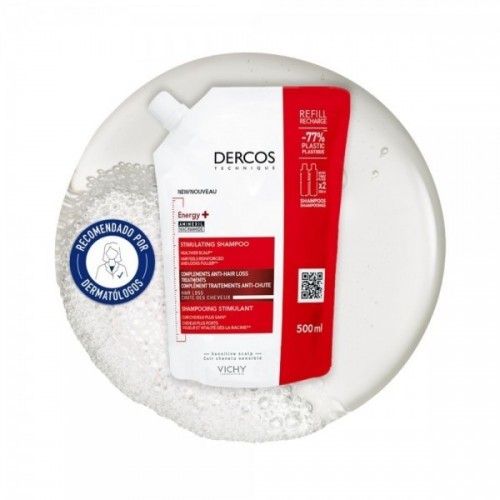 VICHY DERCOS ECOREFILL ENERGY CABELLOS SECOS + 50