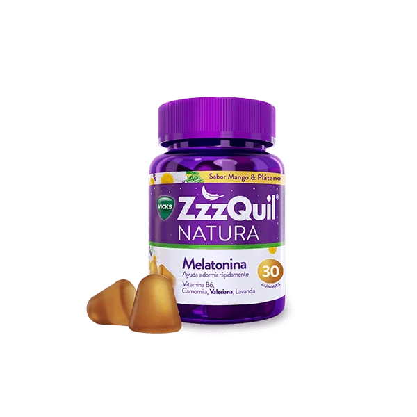 ZzzQuil Natura Gummies Melatonina 30 gummies