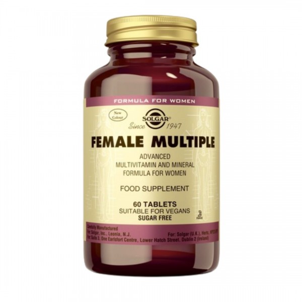 SOLGAR FEMALE MULTIPLE 60 CMP