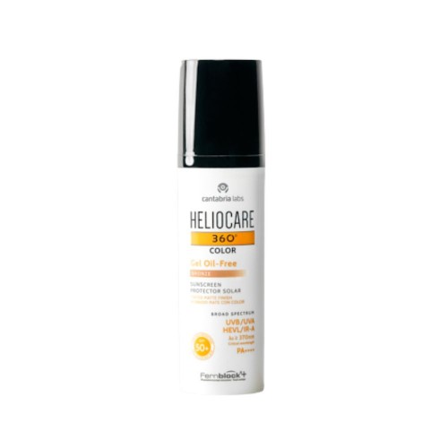 HELIOCARE 360Âº COLOR GEL OIL FREE BRONZE SPF50 50 ML