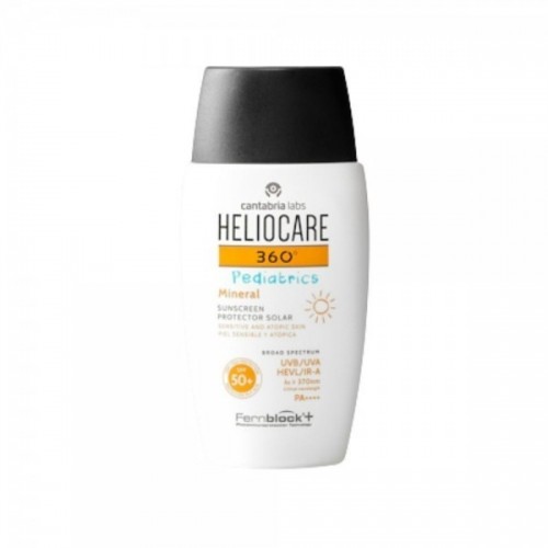 Heliocare 360º Pediatrics Mineral SPF 50+  Fotoprotección Mineral Avanzada para Piel Sensible Infantil